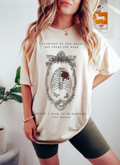 Discover Jane Austen Pride and Prejudice Bookish Shirt Book Lover Gift