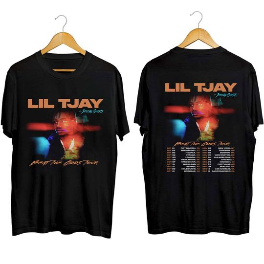 Discover Lil Tjay Beat The Odds Tour 2023 Shirt, Lil Tjay Fan Shirt