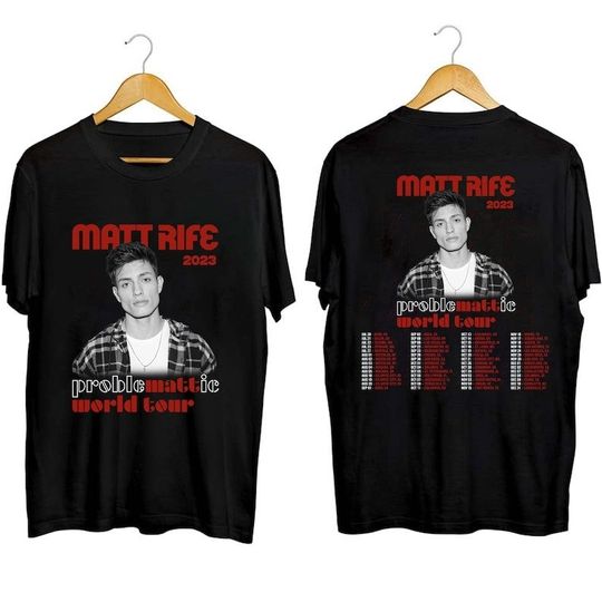 Discover Matt Rife 2023 World Tour Shirt, Matt Rife 2023 Tour Shirt