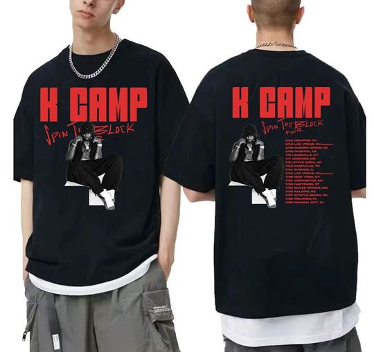 Discover K Camp Spin The Block Tour 2023 Shirt