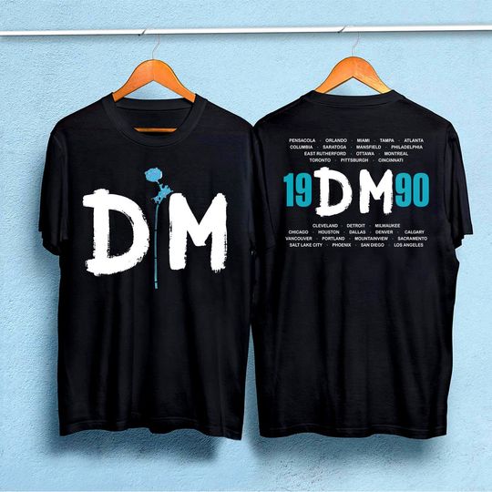 Discover 1990 Depeche Mode Violatorrr US Tour T-Shirt
