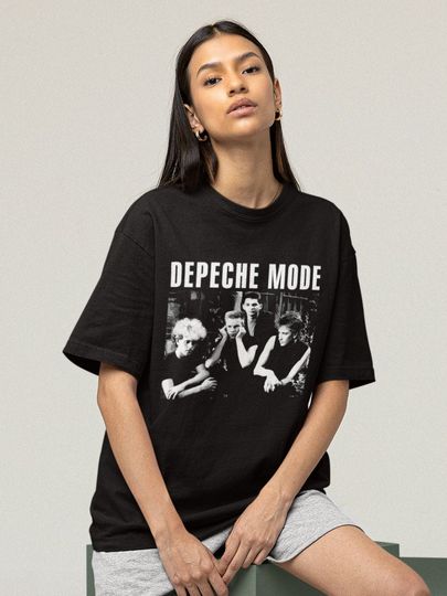 Discover Depeche Mode Shirt, Music Band Merch, Depeche Mode Tour Shirt, Gift For Fan
