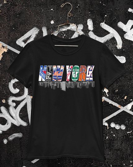 Discover NEW YORK NY Sports team unisex T-shirt