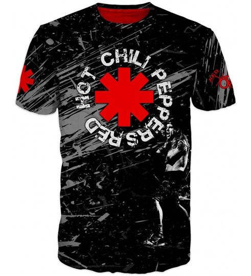 Discover 3D Cool Tshirt for All Fans of Red Hot Chili Peppers