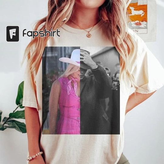 Discover Vintage Barbenheimer Shirt, Barbie Movie 2023 Tee, Barbie Oppenheimer Movie Shirts