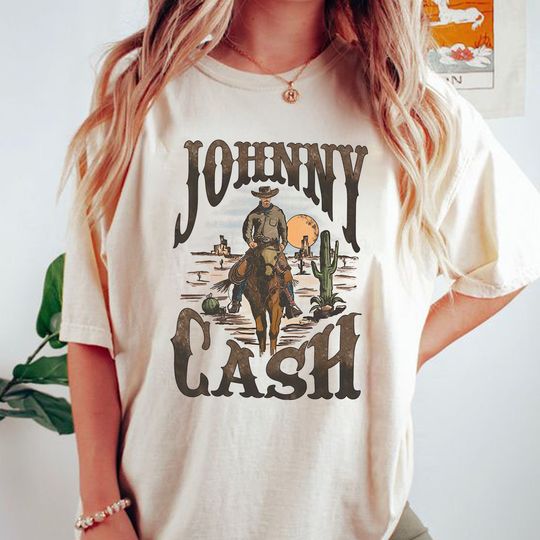 Discover Johnny Cash Country T-Shirt, Johnny Cash Western Shirt