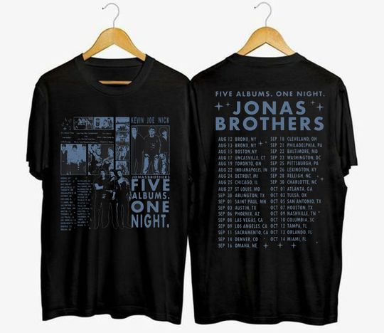 Discover Jonas Brothers World Tour 2023 Shirt, Jonas Brothers Shirt