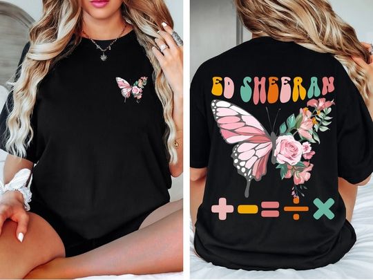 Discover Butterfly Tshirt, The Mathematics World Tour Shirt, Butterfly Equals Tour shirts