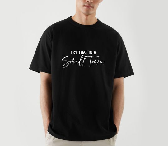 Discover Jason Aldean Tour 2023 Shirt, Try That In A Small Town Scripted, Lyric shirt
