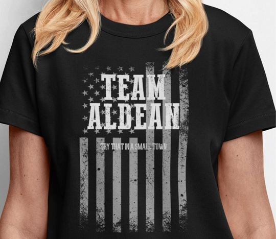 Discover Team Aldean Try That In A Small Town Tour 2023 Shirt, Concert Tour 2023