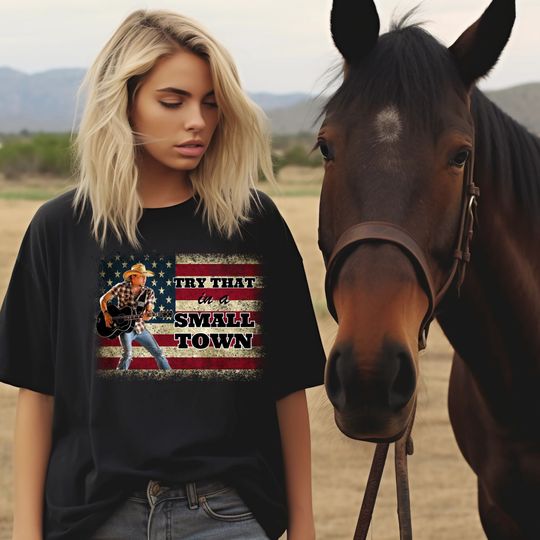 Discover Jason Aldean Country Music Shirt - Small Town Theme