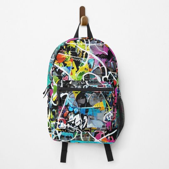 Discover Urban Graffiti Pattern Backpack