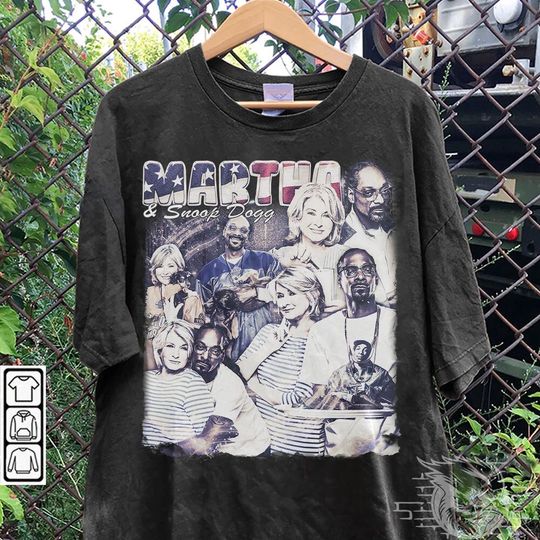 Discover Snoop Dogg Rap Shirt, Martha Stewart And Snoop Dogg 90S Y2K Shirt