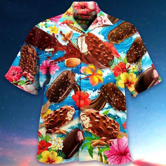 Discover Ice- Cream Shirts for Men 3D, Ice Creams Aloha