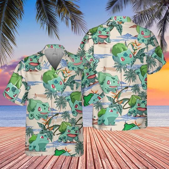 Discover Bulbasaur Hawaiian Pattern Hawaii Shirt