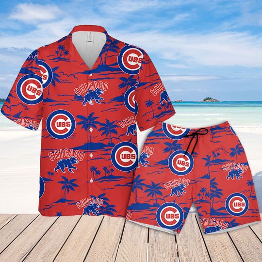 Discover Baseball Hawaiian Beach Pattern, Chicago Hawaii,