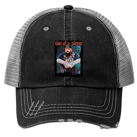 Discover Jelly Roll 2023 Tour Trucker Hats, Jelly Roll Backroad Baptism 2023 Tour Trucker Hats