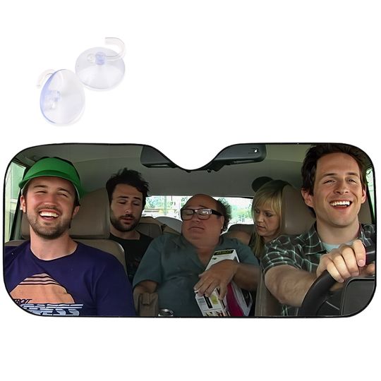 Discover It's Always Sunny in Philadelphia Car Sun Shade