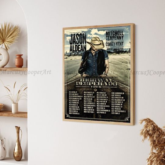 Discover Jason Aldean 2023 Tour Poster