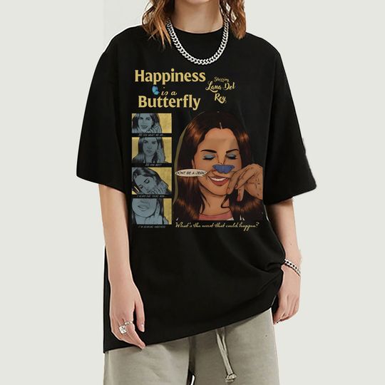 Discover Happiness Is A Butterfly Shirt