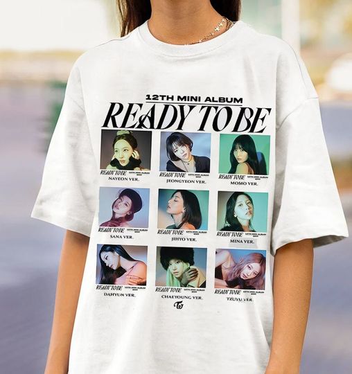 Discover Twice Ready To Be T-Shirt for 12th Album