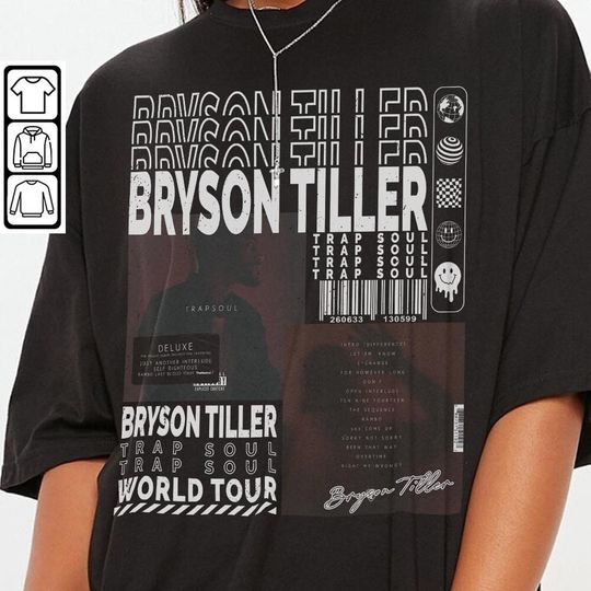 Discover Bryson Tiller Music Shirt, Bryson Tiller Back and I'm Better Tour 2023 shirt
