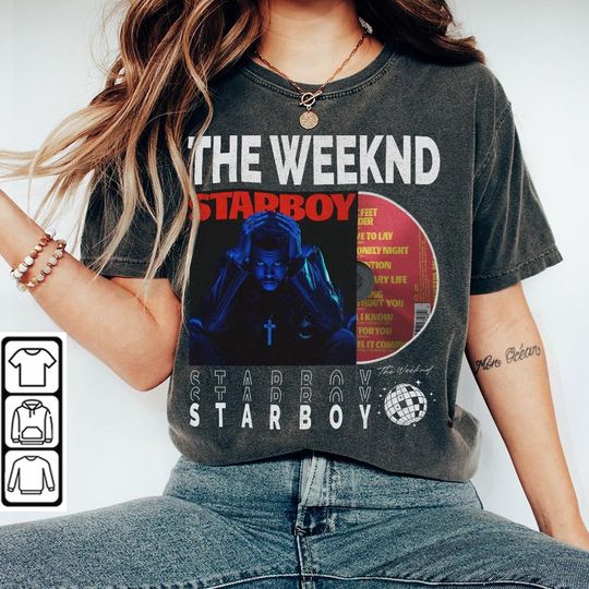 Discover Weeknds Music Shirt, Vintage Album Starboy Global Stadium Tour 2023 Tickets Tee