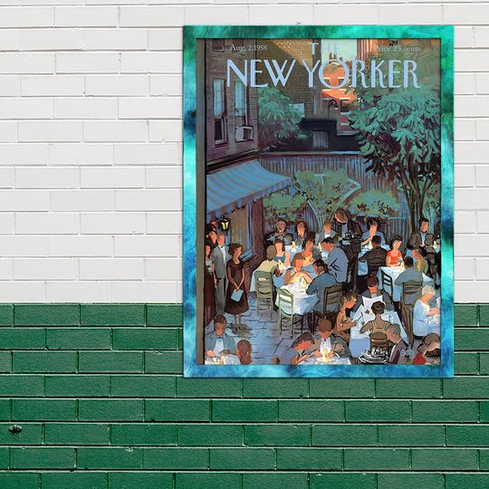 Discover The New Yorker August 1958 Premium Matte Vertical Poster