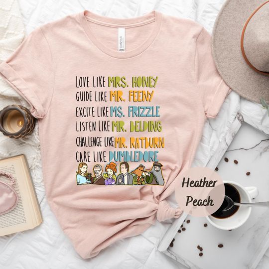 Discover Back to School Shirt, Love Like Mrs. Honey, Guide Like Mr. Feeny