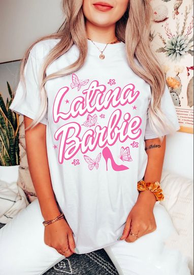 Discover Latina Barb Pink, Latina T-shirt