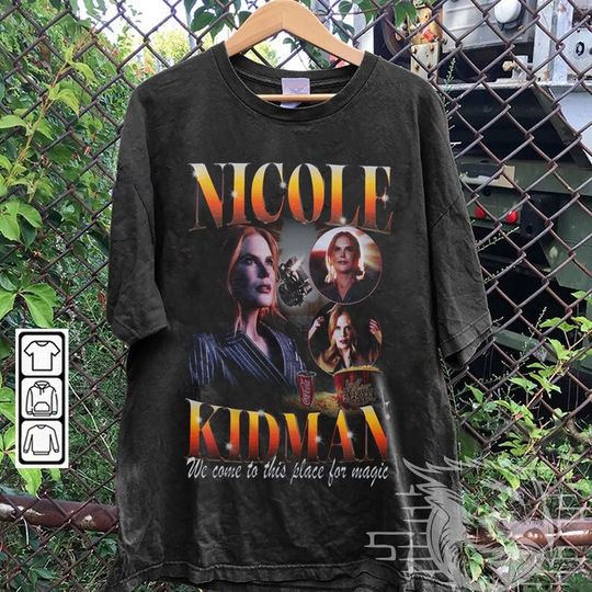 Discover Vintage 90's Bootleg Style Nicole Kidman AMX Theaters T-Shirt