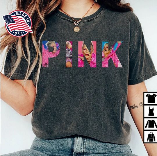 Discover P!nk Pink Shirt,P!nk Pink Singer Summer Carnival 2023 Tour T-Shirt