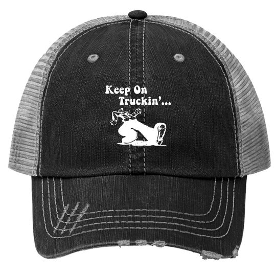 Discover Keep On Truckin Vintage 1970'S Good V Hippy Bu Trucker Hats