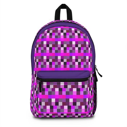 Discover Purple box Backpack