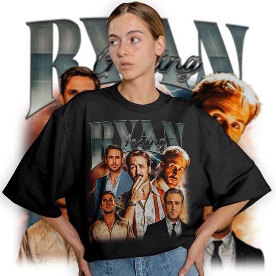 Discover Ryan Gosling Vintage T-Shirt, Graphic Unisex Ryan Gosling T-shirt