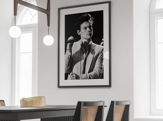 Discover Harry Poster, Harry Print, Black and White