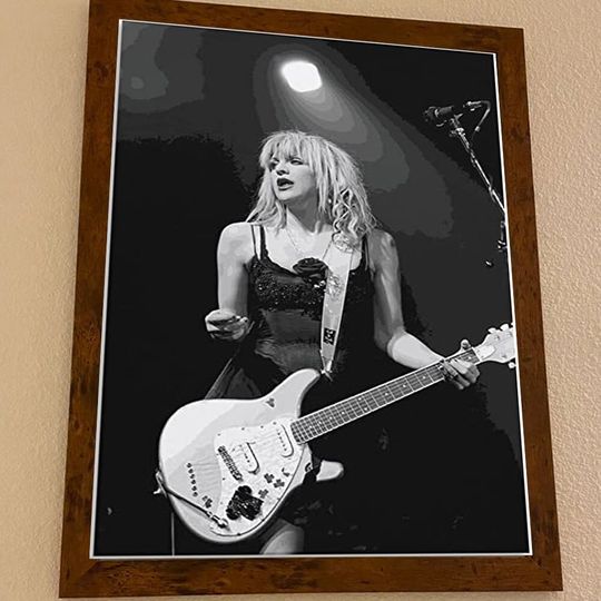 Discover Courtney Love Vintage Poster, Music Poster, Wall Decor