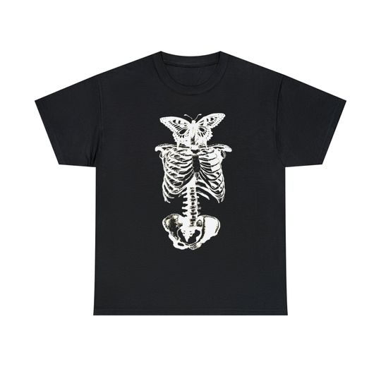 Discover Playboi Carti 2017 Tour Butterfly Skeleton T-shirt