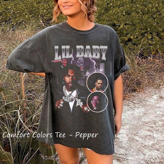 Discover Vintage Lil Baby T-Shirt, Lil Baby Rap Shirt