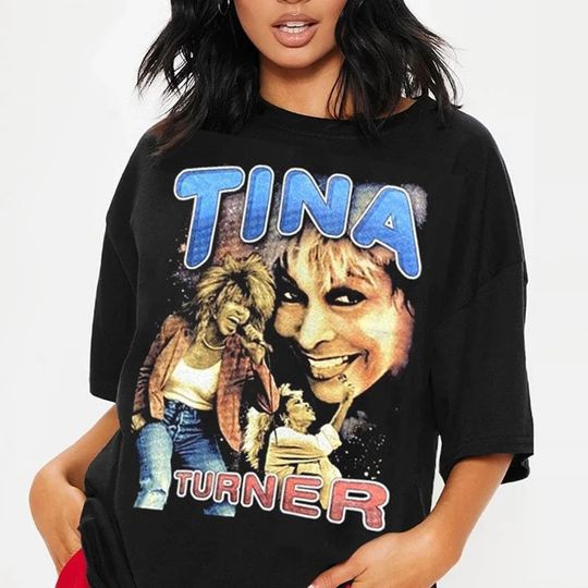 Discover Vintage Style Tina Turner Tour T-Shirt