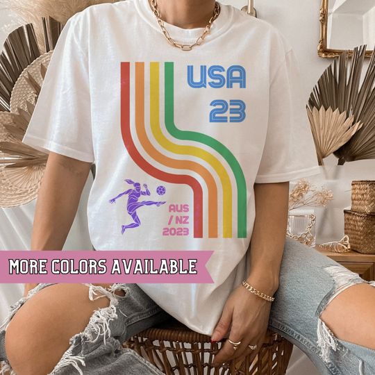 Discover US Women's World Cup Pride Shirt 2023 | USA Soccer shirt | LGBTQ+