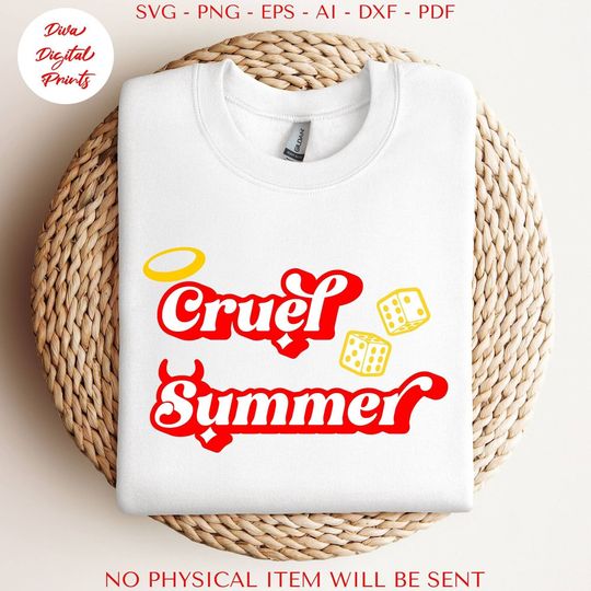 Discover Devils Roll The Dice Angels Roll Their Eyes Shirt, Cruel Summer Shirt