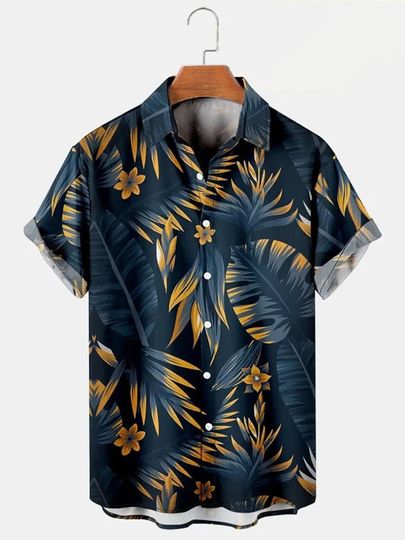 Discover Hawaiian Shirt For Man Blouse Beach Holiday