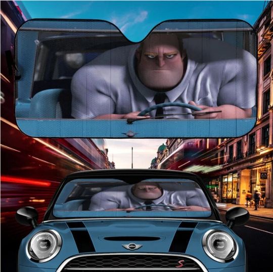 Discover Mr Incredible Small Car Car Auto Sunshades, Mr Incredible Sunshades