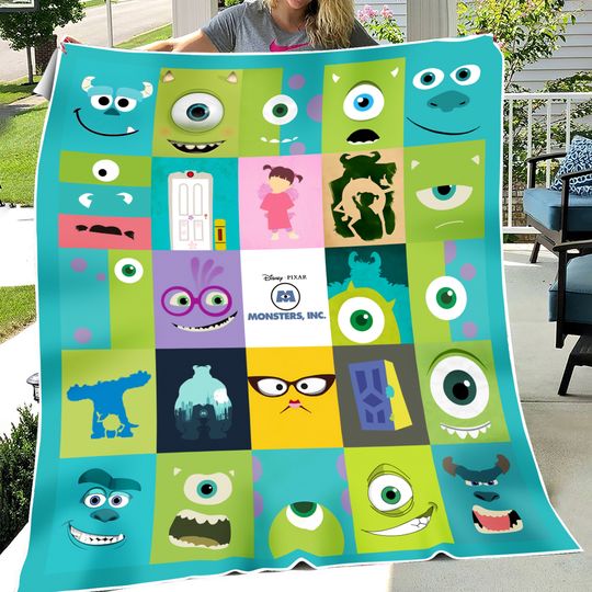 Discover Personalized  Monster University Fleece Blanket