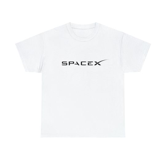 Discover SpaceX, space x, Elon musk Unisex Heavy Cotton Tee, T-Shirt