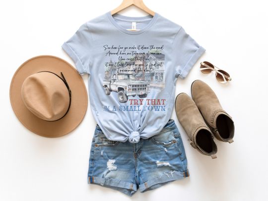 Discover Try that in a Small Town Shirt Jason Aldean Country Music Concert Shirt