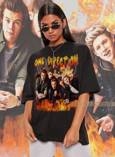 Discover One Direction Vintage Shirt, Heavy Metal Direction T-Shirt