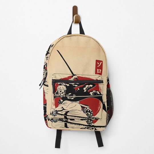 Discover Roronoa Zoro Anime Backpack