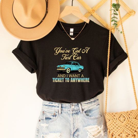 Discover Fast Car T-Shirt by Lukee Comb